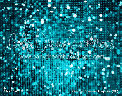 Glimmer Shimmer Turquoise (CC)