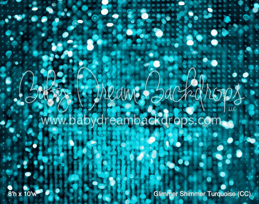 Glimmer Shimmer Turquoise (CC)