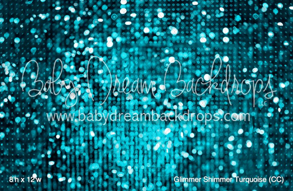 Glimmer Shimmer Turquoise (CC)