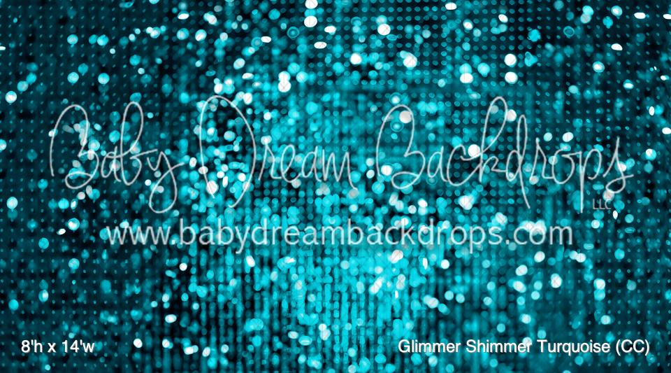 Glimmer Shimmer Turquoise (CC)