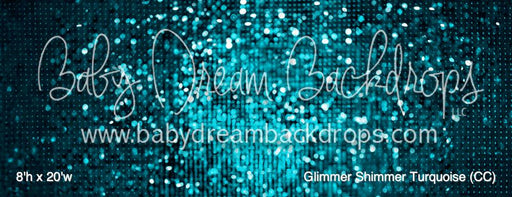 Glimmer Shimmer Turquoise (CC)