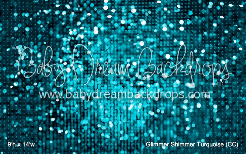 Glimmer Shimmer Turquoise (CC)