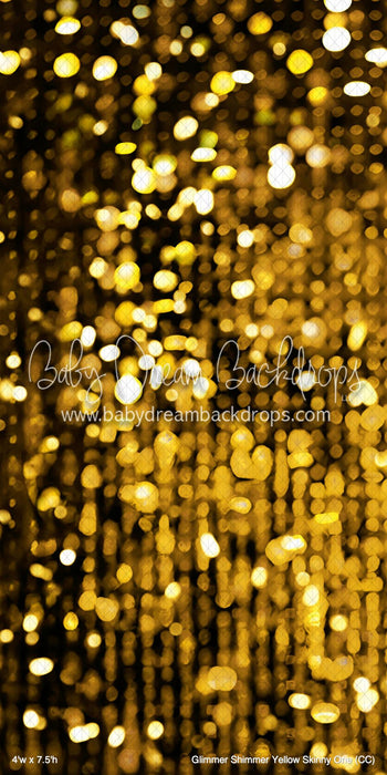 Glimmer Shimmer Yellow Skinny One (CC)