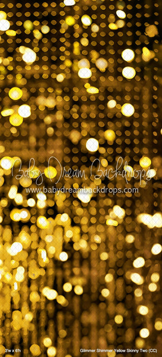 Glimmer Shimmer Yellow Skinny Two (CC)