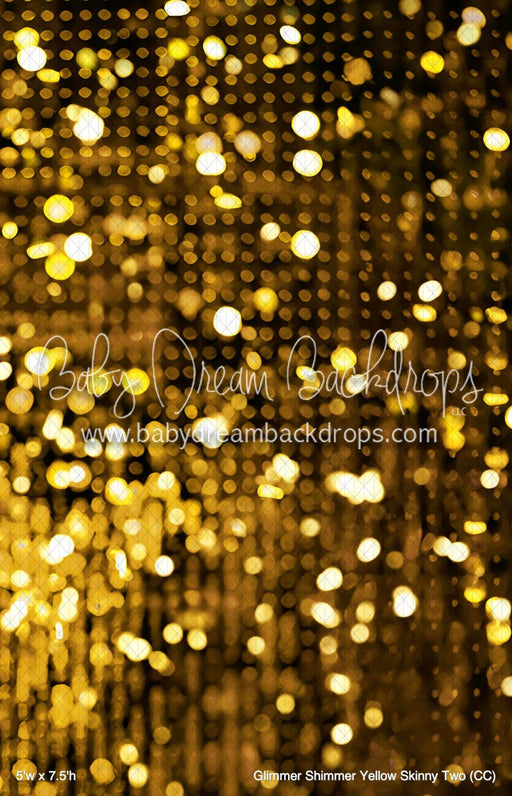 Glimmer Shimmer Yellow Skinny Two (CC)