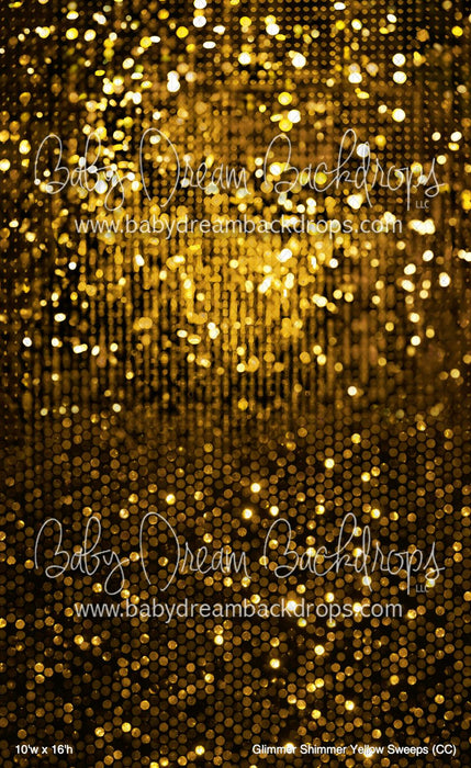 Glimmer Shimmer Yellow Sweeps (CC)