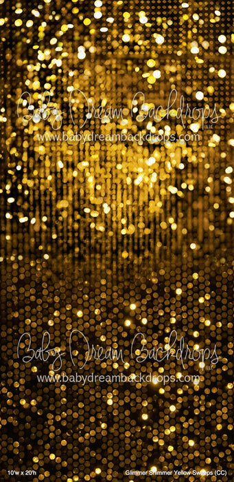 Glimmer Shimmer Yellow Sweeps (CC)