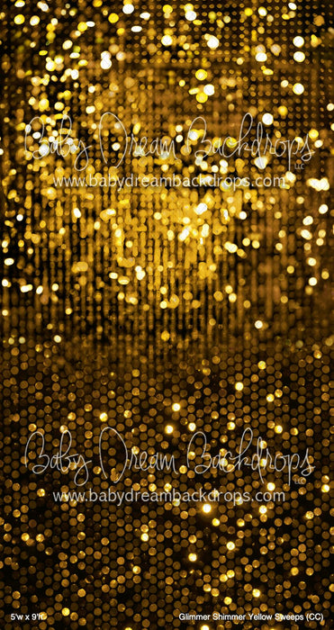 Glimmer Shimmer Yellow Sweeps (CC)