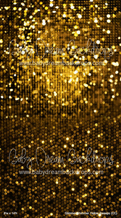 Glimmer Shimmer Yellow Sweeps (CC)
