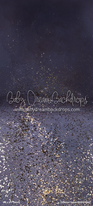 Glittered Suede Skinny (BM)