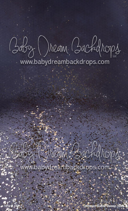 Glittered Suede Sweep (BM)