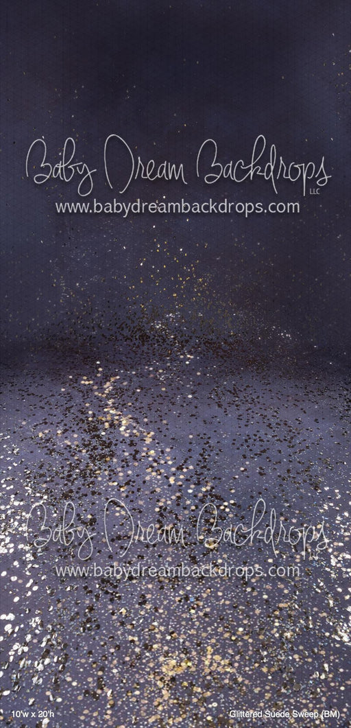 Glittered Suede Sweep (BM)