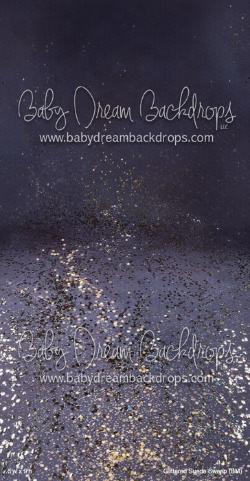 Glittered Suede Sweep (BM)