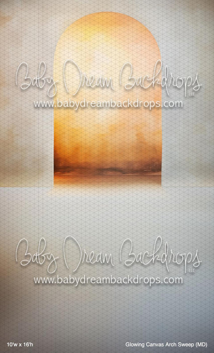 Glowing Canvas Arch Sweep (MD)