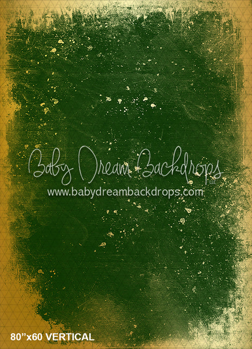 Gold Grunge in Jade (WM)