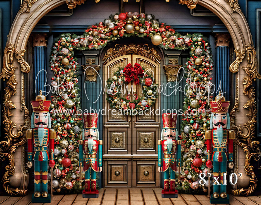 Gold Ornate Christmas Door (VR)