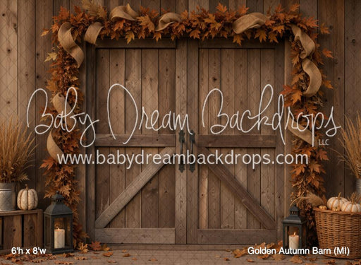 Golden Autumn Barn (MI)