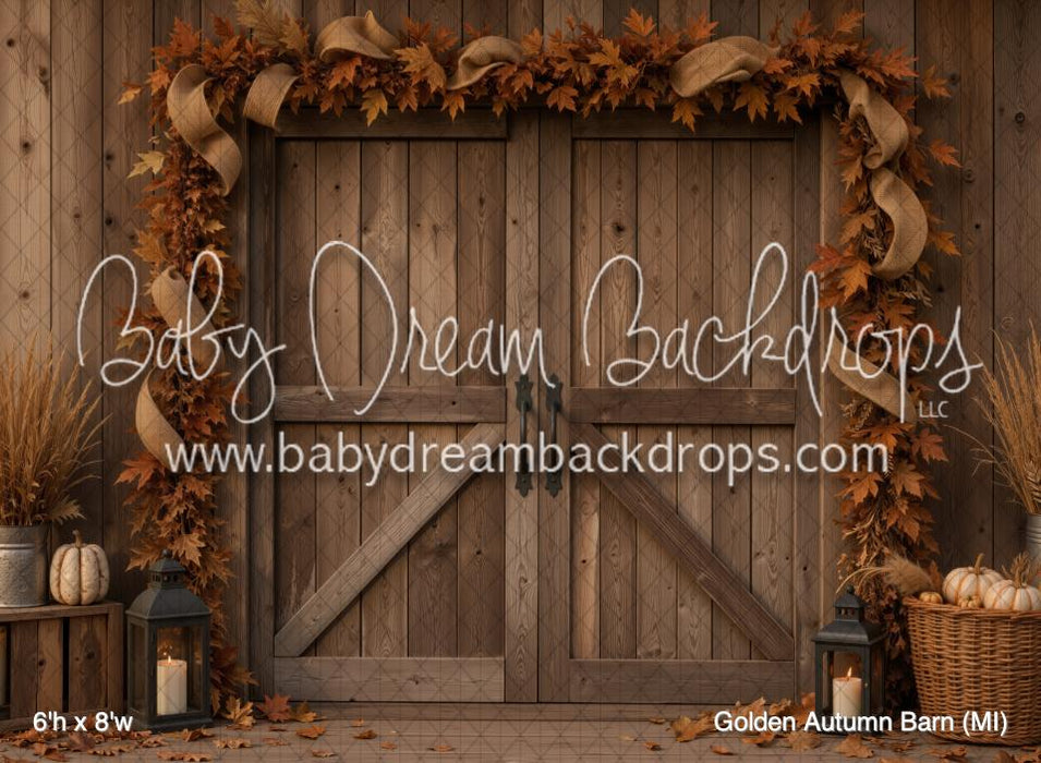 Golden Autumn Barn (MI)