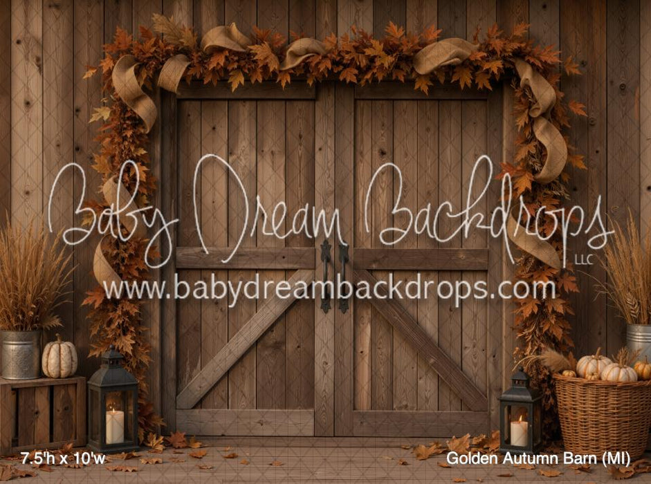 Golden Autumn Barn (MI)