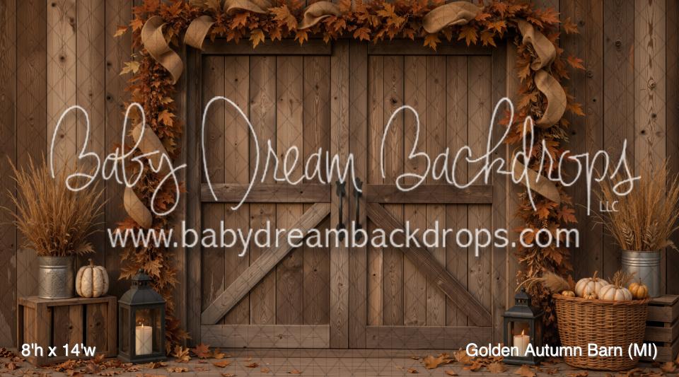 Golden Autumn Barn (MI)