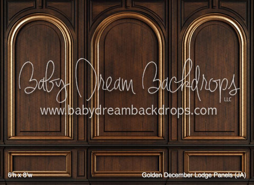 Golden December Lodge Panels (JA)