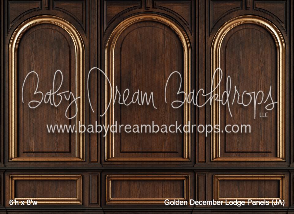 Golden December Lodge Panels (JA)
