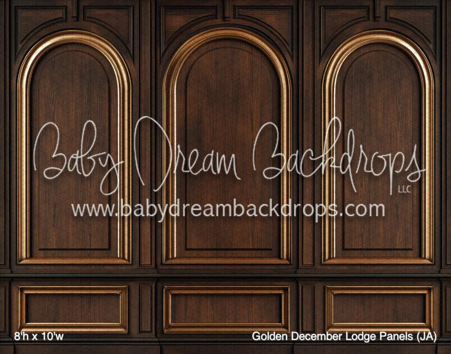 Golden December Lodge Panels (JA)