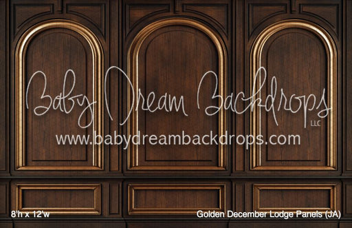Golden December Lodge Panels (JA)