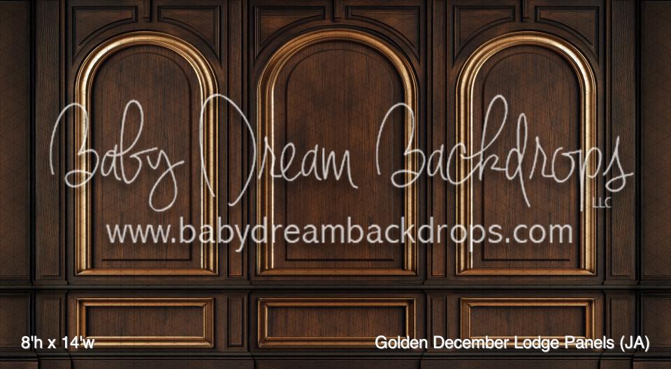 Golden December Lodge Panels (JA)