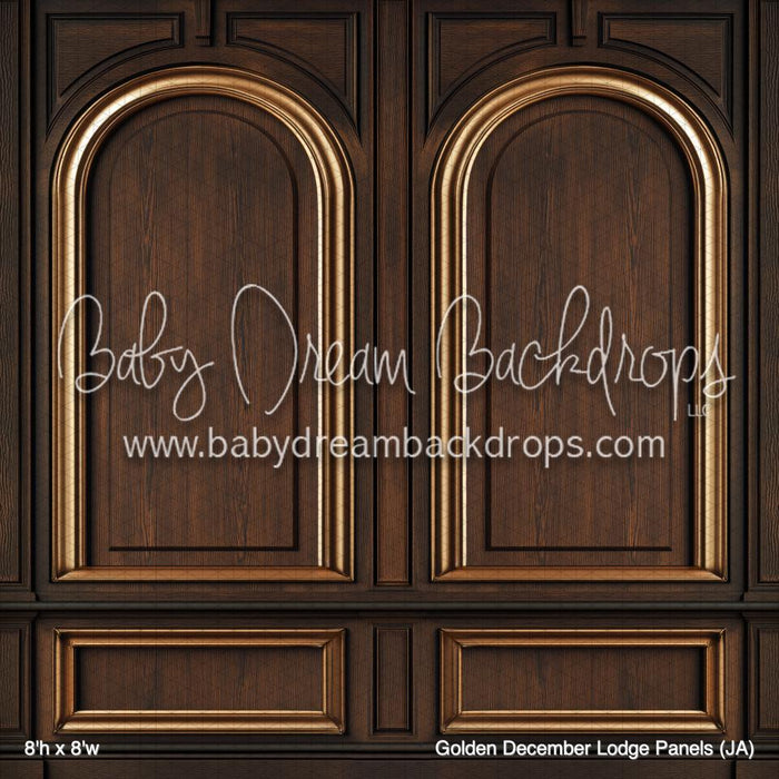 Golden December Lodge Panels (JA)