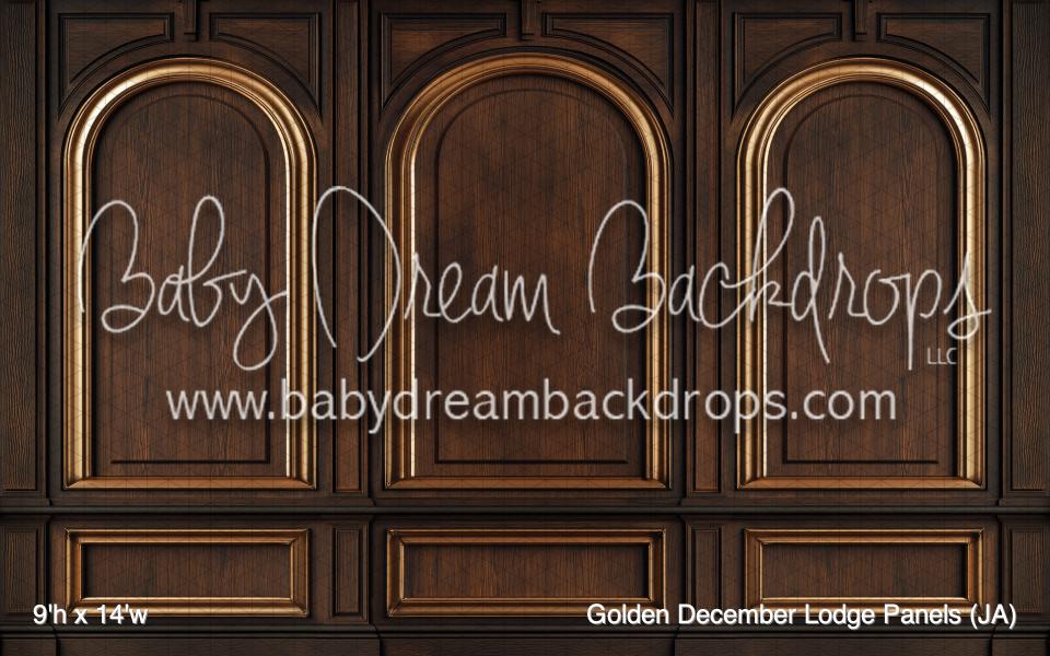 Golden December Lodge Panels (JA)