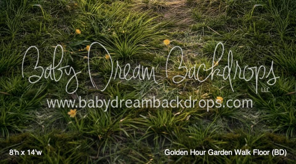 Golden Hour Garden Walk Fabric Floor (BD)