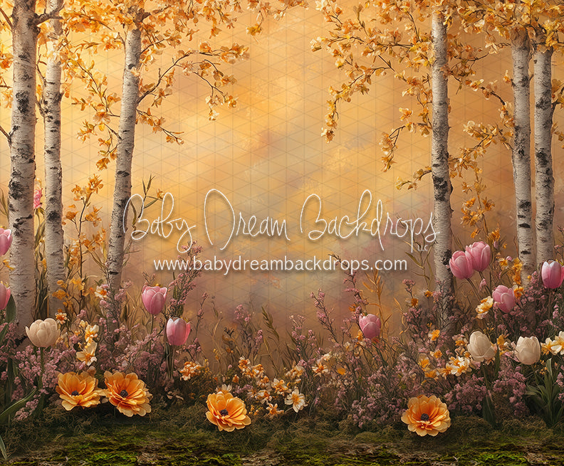 Golden Spring Morning (JA) — Baby Dream Backdrops