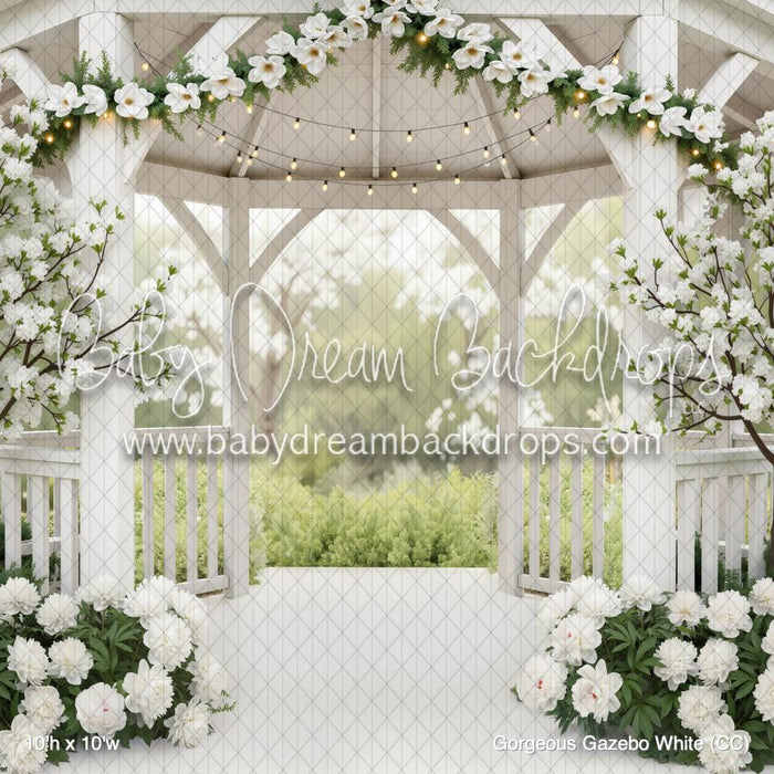 Gorgeous Gazebo White (CC)