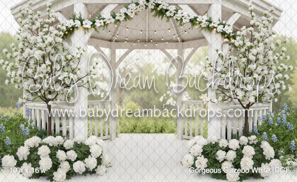 Gorgeous Gazebo White (CC)