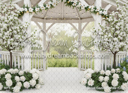 Gorgeous Gazebo White (CC)