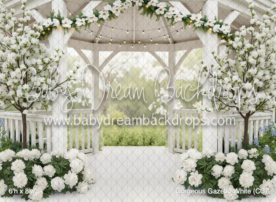 Gorgeous Gazebo White (CC)