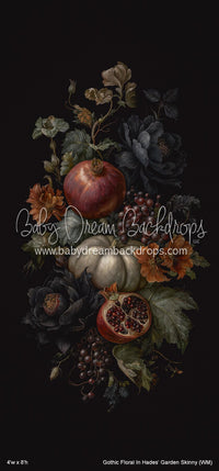 Gothic Floral In Hadesâ€™ Garden Skinny (WM)