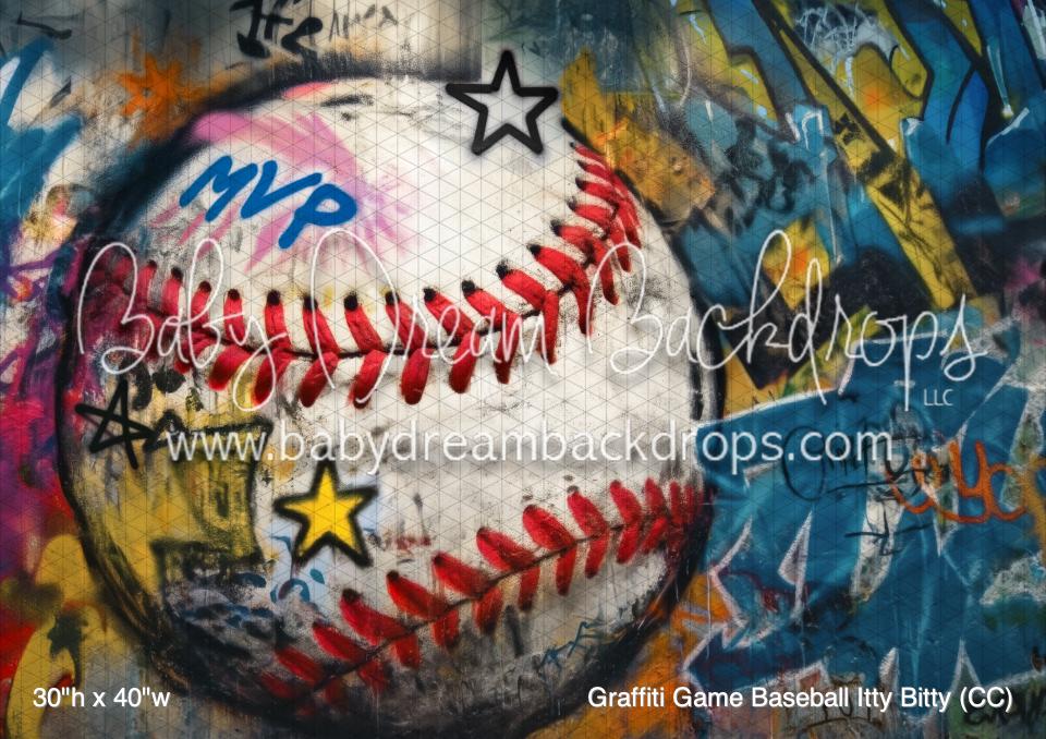 Graffiti Game Baseball Itty Bitty (CC)