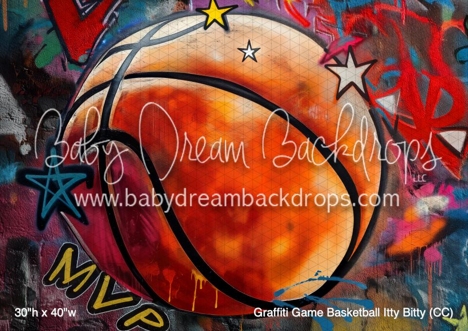 Graffiti Game Basketball Itty Bitty (CC)