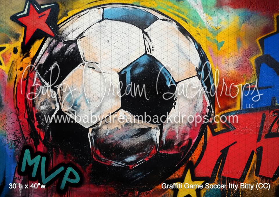 Graffiti Game Soccer Itty Bitty (CC)