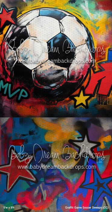 Graffiti Game Soccer Sweeps (CC)