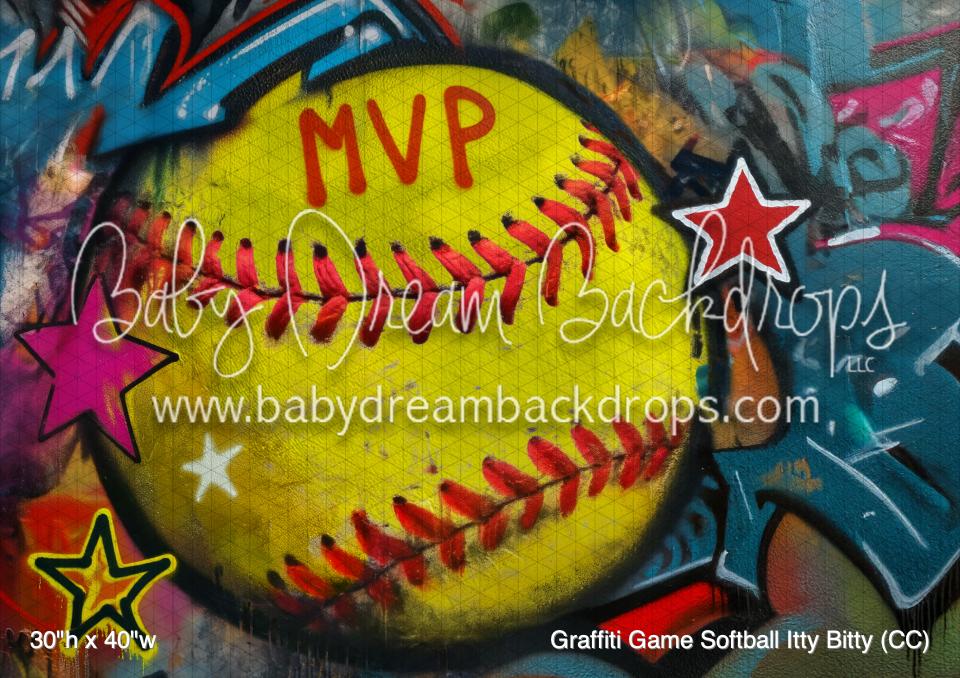 Graffiti Game Softball Itty Bitty (CC)