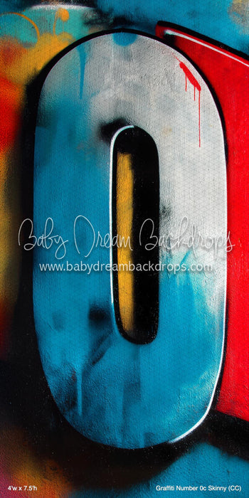 Graffiti Number 0c Skinny (CC)