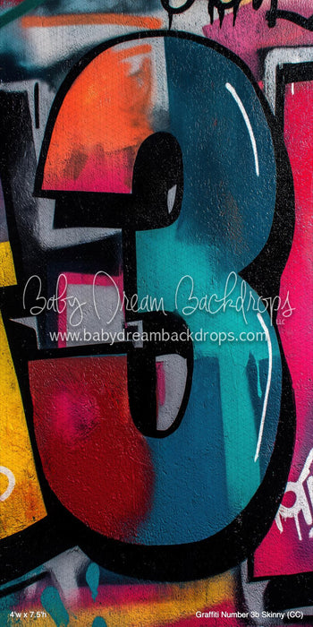 Graffiti Number 3b Skinny (CC)