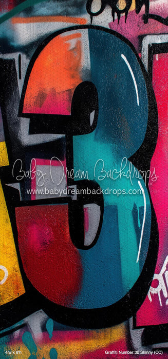 Graffiti Number 3b Skinny (CC)