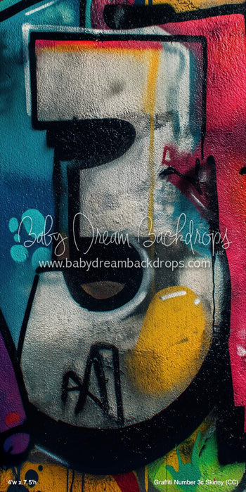 Graffiti Number 3c Skinny (CC)