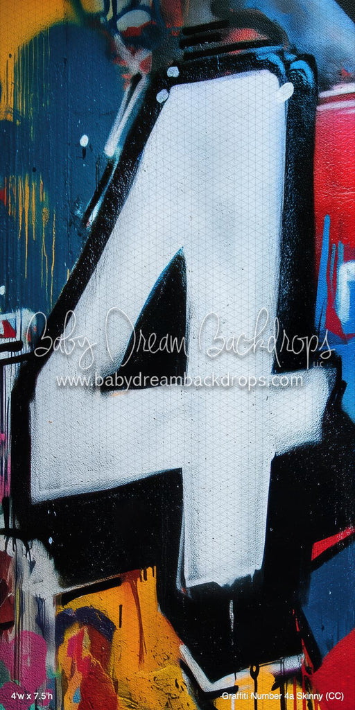 Graffiti Number 4a Skinny (CC)