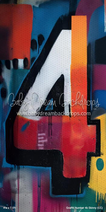 Graffiti Number 4b Skinny (CC)