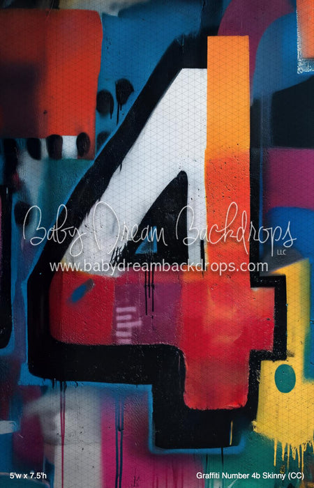 Graffiti Number 4b Skinny (CC)